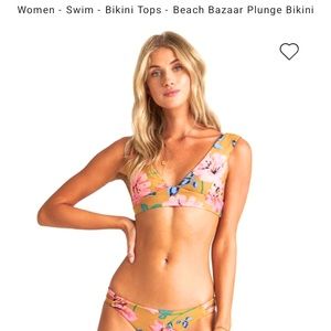 Billabong Beach Bazaar Plunge Bikini set 👙